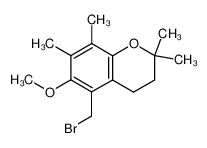 5-(bromomethyl)-2,2,7,8-tetramethyl-3,4-dihydro-2H-chromen-6-yl methyl ether 784143-53-9