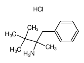 1-benzyl-1,2,2-trimethyl-propylamine; hydrochloride 29772-63-2
