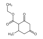 6-methyl-2,4-dioxo-cyclohexanecarboxylic acid ethyl ester 34673-07-9