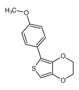 2,3-二氢-5-(4-甲氧基苯基)-噻吩并[3,4-b]-1,4-二噁英