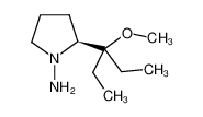 (2S)-2-(3-methoxypentan-3-yl)pyrrolidin-1-amine 118535-62-9