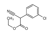 ethyl 2-(3-chlorophenyl)-2-cyanoacetate 92847-34-2
