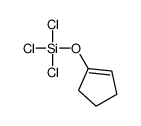 trichloro(cyclopenten-1-yloxy)silane 219583-51-4