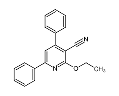 2-ethoxy-4,6-diphenylpyridine-3-carbonitrile 60847-65-6
