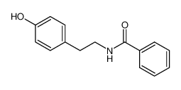 N-[2-(4-hydroxyphenyl)ethyl]benzamide 41859-54-5