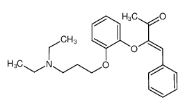 (Z)-3-[2-(3-Diethylamino-propoxy)-phenoxy]-4-phenyl-but-3-en-2-one