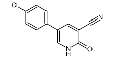 5-(4-chlorophenyl)-2-oxo-1H-pyridine-3-carbonitrile 35982-98-0