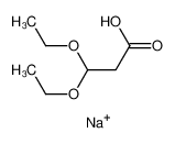 6967-30-2 structure, C7H14NaO4+