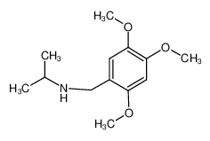 N-[(2,4,5-trimethoxyphenyl)methyl]propan-2-amine
