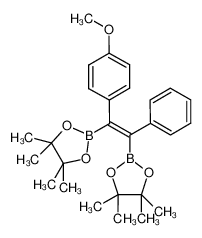 1091603-60-9 structure, C27H36B2O5