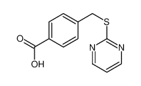 4-(pyrimidin-2-ylsulfanylmethyl)benzoic acid 194479-18-0