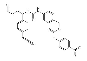 1-(4-azidophenyl)-4-oxobutyl (4-((((4-nitrophenoxy)carbonyl)oxy)methyl)phenyl)carbamate 1304513-32-3