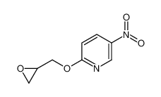 5-nitro-2-(oxiran-2-ylmethoxy)pyridine 139005-01-9