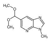 6-(dimethoxymethyl)-3-methylimidazo[4,5-b]pyridine