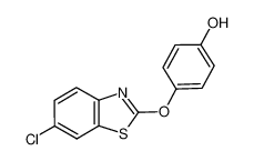 4-[(6-chloro-1,3-benzothiazol-2-yl)oxy]phenol 70216-88-5