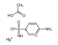 3-acetoxymercuri-4-aminobenzenesulfonamide 16438-56-5