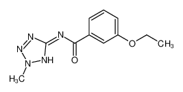3-ethoxy-N-(2-methyltetrazol-5-yl)benzamide 673453-78-6