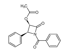 (3R,4S)-1-苯甲酰基-3-乙酰氧基-4-苯基-2-丙内酰胺