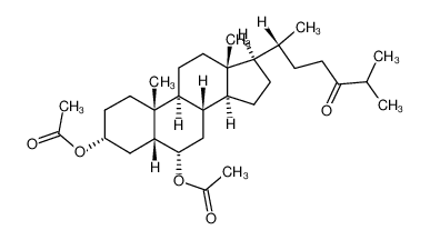 67371-37-3 3α,6α-dihydroxy-5β-cholestan-24-one diacetate