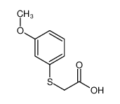 2-(3-methoxyphenyl)sulfanylacetic acid 3996-32-5