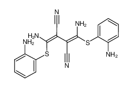 (2Z,3Z)-bis{amino[(2-aminophenyl)sulfanyl]methylidene}butanedinitrile 109511-58-2
