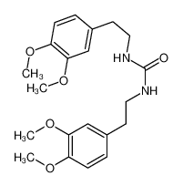 5467-91-4 1,3-bis[2-(3,4-dimethoxyphenyl)ethyl]urea