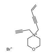 4-(pent-4-en-2-yn-1-yl)-4-(prop-2-yn-1-yl)morpholin-4-ium bromide