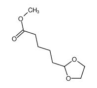 methyl 5-(1,3-dioxolan-2-yl)pentanoate 15138-56-4