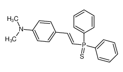 (E)-(4-(dimethylamino)styryl)diphenylphosphine sulfide 79349-14-7