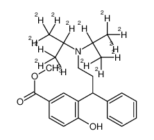N,N-二异丙基-d14-3-[(5-甲氧羰基)-2-羟基)苯基]-3-苯基-丙胺