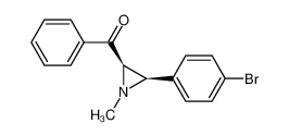 ((2R,3R)-3-(4-bromophenyl)-1-methylaziridin-2-yl)(phenyl)methanone 74300-26-8