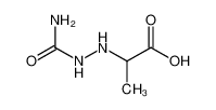 2-semicarbazido-propionic acid 55846-35-0