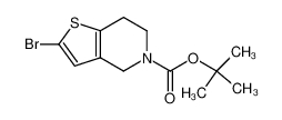 2-溴-6,7-二氢噻吩并[3,2-C]吡啶--5(4H)-甲酸叔丁酯