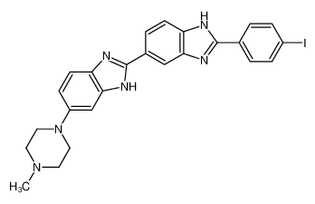 2-(4-iodophenyl)-6-[6-(4-methylpiperazin-1-yl)-1H-benzimidazol-2-yl]-1H-benzimidazole