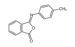 3-(4-methylphenyl)imino-2-benzofuran-1-one 6296-09-9
