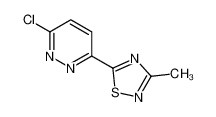 5-(6-chloropyridazin-3-yl)-3-methyl-1,2,4-thiadiazole 193955-35-0