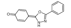 23133-34-8 4-(5-phenyl-3H-1,3,4-oxadiazol-2-ylidene)cyclohexa-2,5-dien-1-one