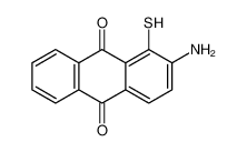 2-amino-1-sulfanylanthracene-9,10-dione 6374-73-8