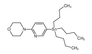 2-(4-吗啉基)-5-(三正丁基锡)吡啶