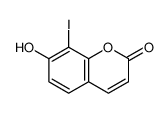7-hydroxy-8-iodochromen-2-one 65763-00-0