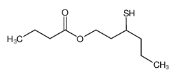 3-sulfanylhexyl butanoate 136954-21-7