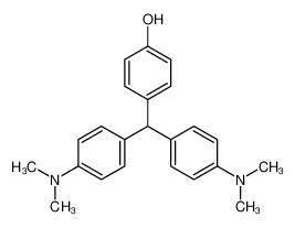 4-{bis[4-(dimethylamino)phenyl]methyl}phenol 652-46-0