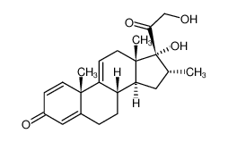 17,21-二羟基-16alpha-甲基孕甾-1,4,9(11)-三烯-3,20-二酮