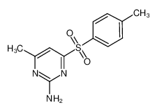 4-甲基-6-[(4-甲基苯基)磺酰基]-2-氨基嘧啶
