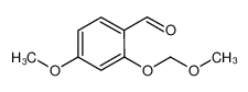 4-Methoxy-2-(methoxymethoxy)benzaldehyde 124555-63-1