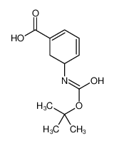 5-(tert-butoxycarbonylamino)cyclohexa-1,3-diene-1-carboxylic acid