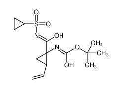 N-[(1r,2s)-1-[[(环丙基磺酰基)氨基]羰基]-2-乙烯环丙基]氨基甲酸1,1-二甲基乙酯