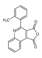 2-(2'methylphenyl)-quinoline-3,4-dicarboxylic anhydride 144463-84-3