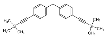 bis(4-((trimethylsilyl)ethynyl)phenyl)methane 77123-71-8
