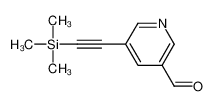 5-(2-trimethylsilylethynyl)pyridine-3-carbaldehyde 872682-67-2